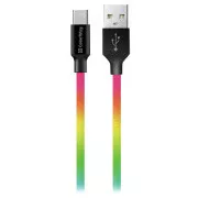 Colorway Datenkabel Usb /Typ-C/ 1m/ 2.4A/ Multicolor