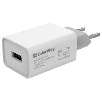 COLORWAY 1x USB/ Netzladegerät/ 10W/ 100V-240V COLORWAY 1x USB/ Netzladegerät/ 10W/ 100V-240V