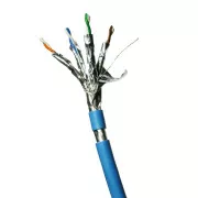 DATACOM F/FTP Kabel CAT6A LSOH,Eca 300m, Mantel blau