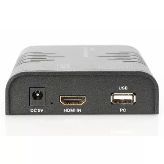 DIGITUS HDMI KVM Extender, 120 m, Full HD, 1080p über Netzwerkkabel (Cat 5, 5E, 6),