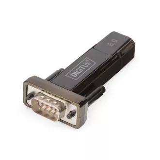 DIGITUS USB 2.0 auf seriell, DSUB 9M Konverter inkl. USB A Kabel 80cm DIGITUS USB 2.0 auf seriell, DSUB 9M Konverter inkl. USB A Kabel 80cm