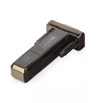 DIGITUS USB 2.0 auf seriell, DSUB 9M Konverter inkl. USB A Kabel 80cm DIGITUS USB 2.0 auf seriell, DSUB 9M Konverter inkl. USB A Kabel 80cm