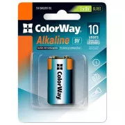 Colorway Alkalibatterie 6LR61/ 9V/ 1Stück in Packung/ Blister