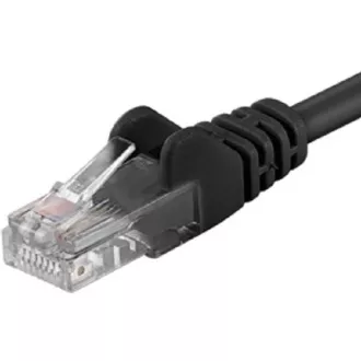 PremiumCord Patchkabel UTP RJ45-RJ45 CAT6 0,5m schwarz