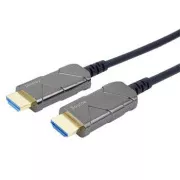 PremiumCord Ultra High Speed HDMI 2.1 Glasfaserkabel 8K@60Hz, vergoldet 30m
