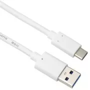 PremiumCord USB-C auf USB 3.0 A (USB 3.1 Generation 2, 3A, 10Gbit/s) 0,5m weiß