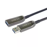 PremiumCord USB 3.0 Optisches AOC Verlängerungskabel A/Stecker - A/Buchse 20m