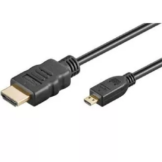 PremiumCord 4K HDMI A - HDMI micro D Kabel, 3m PremiumCord 4K HDMI A - HDMI micro D Kabel, 3m