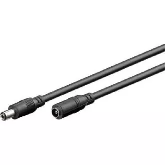 PremiumCord Power Connector Verlängerungskabel 5,5/2,1mm, Länge: 3m
