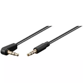 PremiumCord Kabel Klinke 3,5mm - 3,5mm Stecker 90° M/M 1,5m PremiumCord Kabel Klinke 3,5mm - 3,5mm Stecker 90° M/M 1,5m