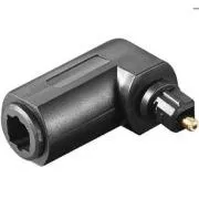PremiumCord TOS optisches Reduzierstück gebogen 90° TOS(M) - TOS(F)