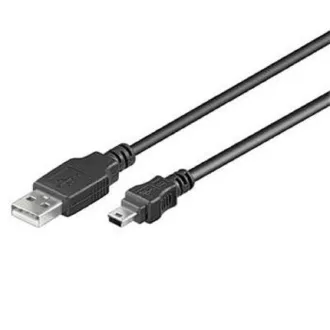 PremiumCord USB 2.0 Kabel, A-B mini, 5-polig, 2m PremiumCord USB 2.0 Kabel, A-B mini, 5-polig, 2m
