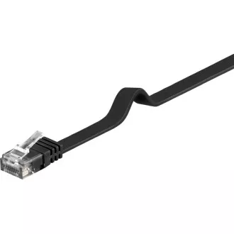 PremiumCord Flachbandkabel UTP RJ45-RJ45 CAT6 1,5m schwarz PremiumCord Flachbandkabel UTP RJ45-RJ45 CAT6 1,5m schwarz
