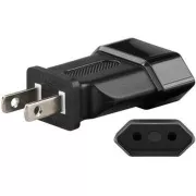 goobay USA/Japan Reiseadapter für Geräte und Ladegeräte mit europäischem Stecker