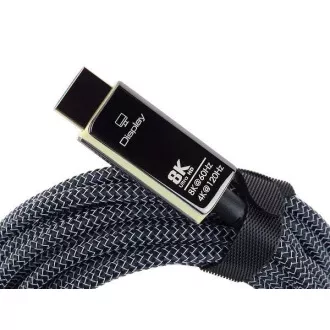 PremiumCord Ultra High Speed HDMI 2.1 Glasfaserkabel 8K@60Hz, vergoldet 5m