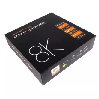 PremiumCord Ultra High Speed HDMI 2.1 Glasfaserkabel 8K@60Hz, vergoldet 5m