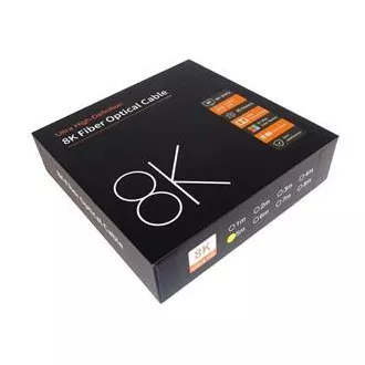 PremiumCord Ultra High Speed HDMI 2.1 Glasfaserkabel 8K@60Hz, vergoldet 5m
