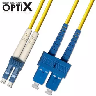 OPTIX LC/UPC-SC/UPC Optisches Patchkabel 09/125 3m G657A OPTIX LC/UPC-SC/UPC Optisches Patchkabel 09/125 3m G657A