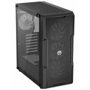 Endorfy Gehäuse Regnum 400 ARGB / ATX / 4x120mm ARGB / 2xUSB / Glasseitenteil / schwarz