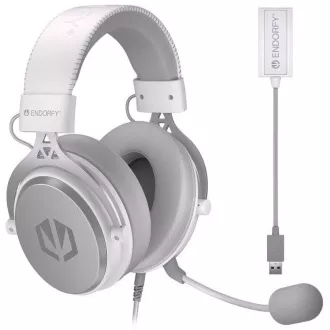 Endorfy Headset VIRO Plus USB OWH / kabelgebunden / mit abnehmbarem Mikrofon / USB / weiß Endorfy Headset VIRO Plus USB OWH / kabelgebunden / mit abnehmbarem Mikrofon / USB / weiß