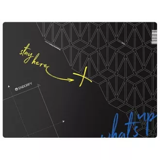 Endorfy Stuhlmatte/120x90cm/PVC/schwarz