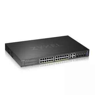 Zyxel GS2220-28HP, EU-Region, 24-Port GbE L2 PoE-Switch mit GbE Uplink (1 Jahr NCC Pro Pack-Lizenz im Lieferumfang enthalten) Zyxel GS2220-28HP, EU-Region, 24-Port GbE L2 PoE-Switch mit GbE Uplink (1 Jahr NCC Pro Pack-Lizenz im Lieferumfang enthalten)
