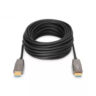 Digitus HDMI AOC hybrid optisches Kabel, Typ A M/M, 10m, UHD 8K@60Hz, CE, gold, bl Digitus HDMI AOC hybrid optisches Kabel, Typ A M/M, 10m, UHD 8K@60Hz, CE, gold, bl