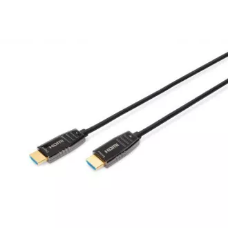 Digitus HDMI AOC hybrid optisches Kabel, Typ A M/M, 10m, UHD 8K@60Hz, CE, gold, bl Digitus HDMI AOC hybrid optisches Kabel, Typ A M/M, 10m, UHD 8K@60Hz, CE, gold, bl