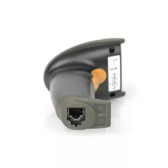 DIGITUS Handheld Barcode Scanner 1D bidirektional 200 Scans/s, 2 m USB-RJ45 Kabel