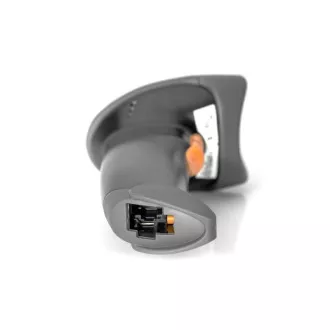 DIGITUS 2D Barcode Handscanner, QR Code kompatibel, bidirektional 200 Scans/Sek, 2 m USB-RJ45 Kabel, mit Halterung