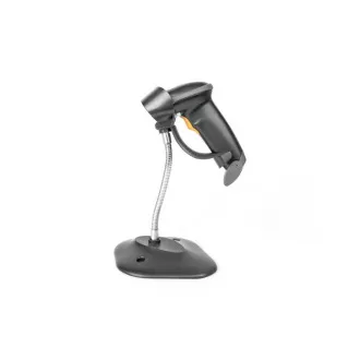 DIGITUS 2D Barcode Handscanner, QR Code kompatibel, bidirektional 200 Scans/Sek, 2 m USB-RJ45 Kabel, mit Halterung