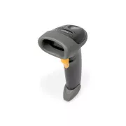 DIGITUS 2D-Barcode-Handscanner, batteriebetrieben, Bluetooth- und QR-Code-kompatibel, 200 Scans/sec, mit Halterung