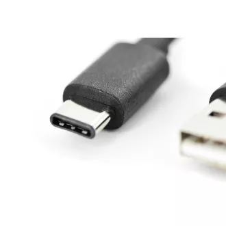 Digitus USB C auf A Anschlusskabel 1,0 m, 3A, 480 MB, Version 2.0 Digitus USB C auf A Anschlusskabel 1,0 m, 3A, 480 MB, Version 2.0