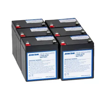 AVACOM Ersatz für RBC141 - Batteriesatz für RBC141 Wiederaufbereitung (6 Stück Batterien) AVACOM Ersatz für RBC141 - Batteriesatz für RBC141 Wiederaufbereitung (6 Stück Batterien)