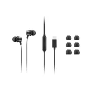 Lenovo Kopfhörer USB-C kabelgebundene In-Ear-Kopfhörer (mit Steuerbox)