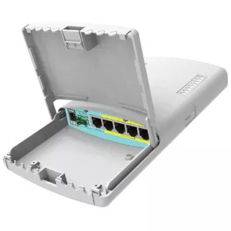 MikroTik RouterBOARD RB960PGS-PB PowerBox Pro, 5xGLAN (4x PoE-OUT), Outdoor, nap. Adapter, ROS L4, Montageset MikroTik RouterBOARD RB960PGS-PB PowerBox Pro, 5xGLAN (4x PoE-OUT), Outdoor, nap. Adapter, ROS L4, Montageset