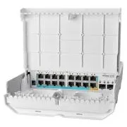 MikroTik CRS318-1Fi-15Fr-2S-OUT - netPower 15FR POE Umschalter