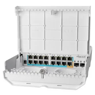 MikroTik CRS318-1Fi-15Fr-2S-OUT - netPower 15FR POE Umschalter