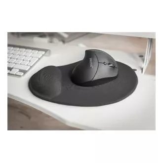DIGITUS Ergonomisches Mauspad mit Handballenauflage, schwarz DIGITUS Ergonomisches Mauspad mit Handballenauflage, schwarz