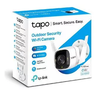 TP-LINK Tapo C320WS - Outdoor IP-Kamera mit WiFi und LAN, 4MP(2560 × 1440), ONVIF, Starlight (Farb-Nachtsicht) TP-LINK Tapo C320WS - Outdoor IP-Kamera mit WiFi und LAN, 4MP(2560 × 1440), ONVIF, Starlight (Farb-Nachtsicht)