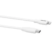 AVACOM MFIC-40W USB-C - Lightning Kabel, MFi Zertifizierung, 40cm, weiß