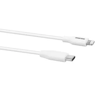 AVACOM MFIC-40W USB-C - Lightning Kabel, MFi Zertifizierung, 40cm, weiß