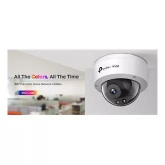 TP-Link VIGI C230(2.8mm) - Dome-Kamera, 3MP, 2.8mm, Voll-Farbe