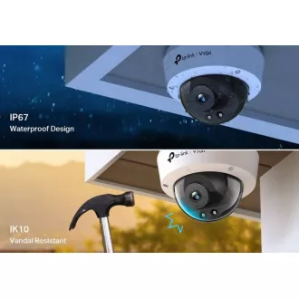 TP-Link VIGI C240I(4mm) Dome-Kamera, 4MP, 4mm