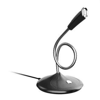 PLATINET Tischmikrofon für Büro/Heim, 3,5 Klinke PLATINET Tischmikrofon für Büro/Heim, 3,5 Klinke