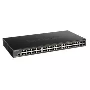 D-Link DGS-1250-52X, 48-Port Gigabit Smart Managed Switch mit 4x 10G SFP  Ports