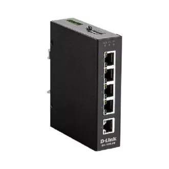 D-Link DIS-100G-5W 5 Port Unmanaged Switch mit 5 x 10/100/1000BaseT(X) Ports