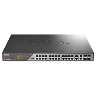 D-Link DSS-200G-28MPP/E Überwachungs-Switches mit 28 Gigabit Ethernet PoE Anschlüssen D-Link DSS-200G-28MPP/E Überwachungs-Switches mit 28 Gigabit Ethernet PoE Anschlüssen