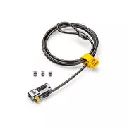 Kensington ClickSafe 3-in-1-Kombinationsschloss (T-Bar, Nano- und Keilverankerung)