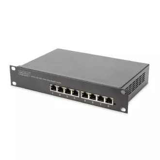 DIGITUS Gigabit Ethernet Switch 8-port, 10 Zoll, unverwaltet